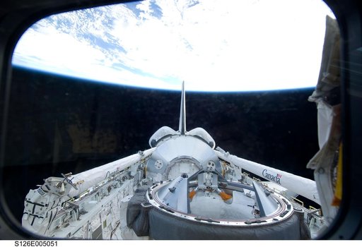 Payload Bay of Endeavour during STS-126