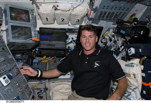 Kimbrough on FD during STS-126