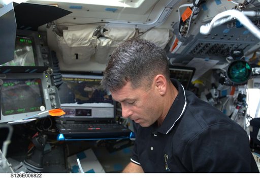 Kimbrough on FD during STS-126