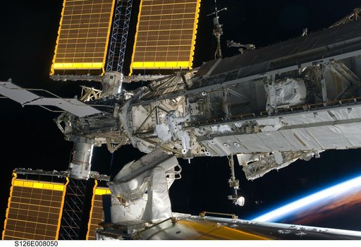 Bowen during EVA 1