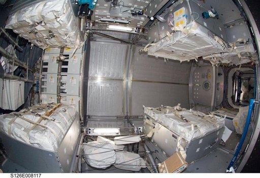 MPLM during Expedition 18 / STS-126