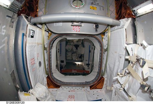 MPLM during Expedition 18 / STS-126
