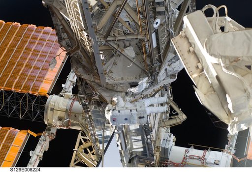 Bowen during EVA 1
