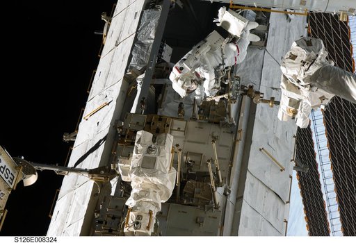 Kimbrough during EVA 2