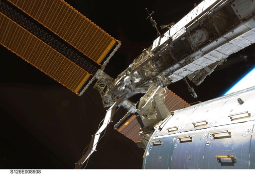 Bowen during EVA 3
