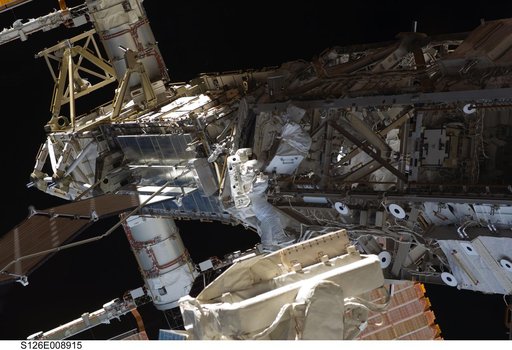Bowen during EVA 3