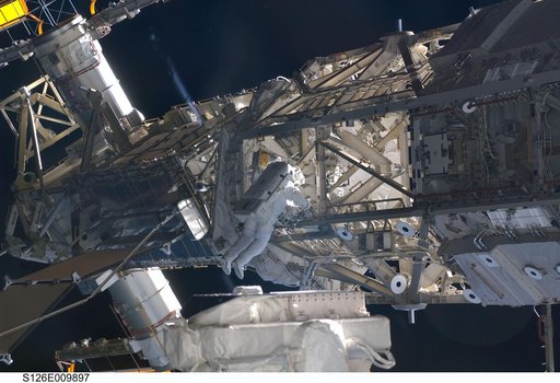 Bowen during EVA 4