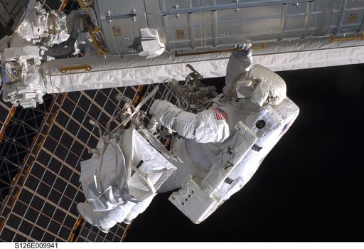 Bowen during EVA 4