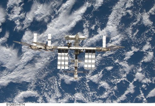 View of ISS after STS-126 Undocking