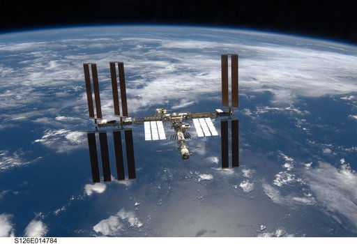 View of ISS after STS-126 Undocking