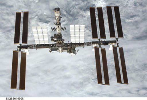 View of ISS after STS-126 Undocking