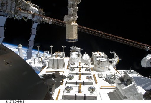 JLP, JEF, Radiators, and Solar Arrays during Joint Operations