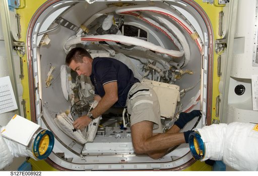 Cassidy works in the A/L during Joint Operations