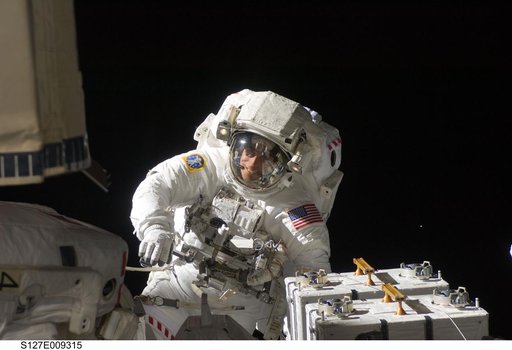 Cassidy during EVA-5