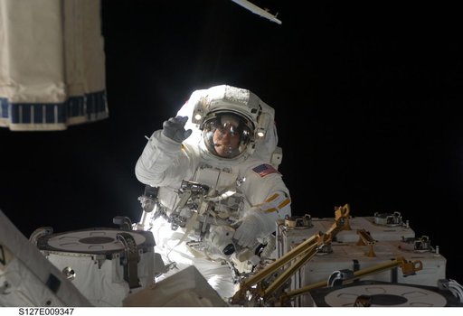 Cassidy during EVA-5