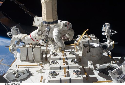 Marshburn during EVA-5