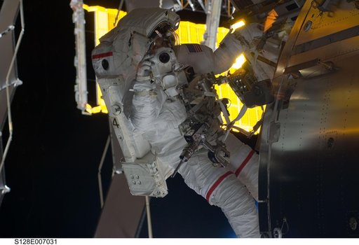 STS-128 EVA 1 European Technology Exposure Facility (EuTEF) Relocation OPS