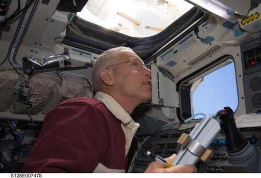Forrester on Flight Deck