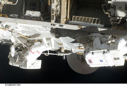 STS-128 EVA 3 Node 3 Tranquility Avionics Cable Routing OPS