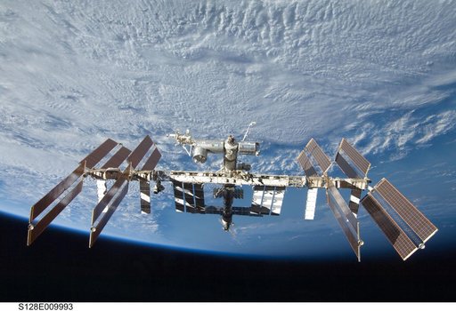 ISS Overall View after STS-128 Undocking