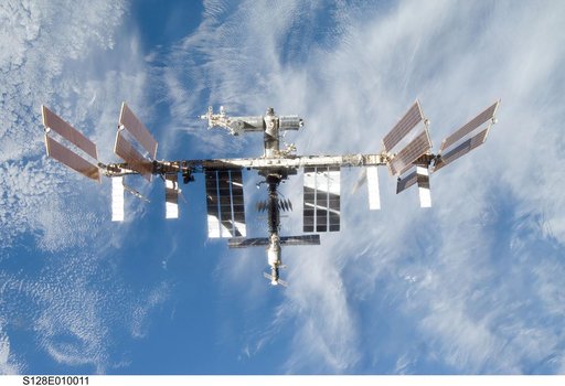 ISS Overall View after STS-128 Undocking