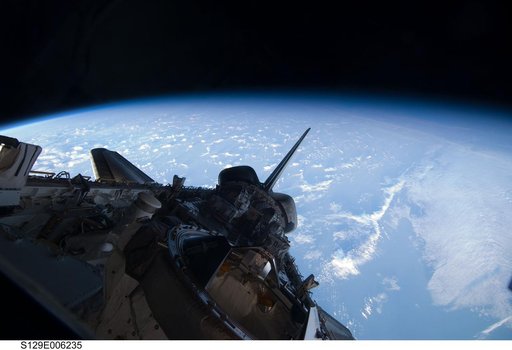 View of Atlantis' Payload Bay taken during the STS-129 Mission