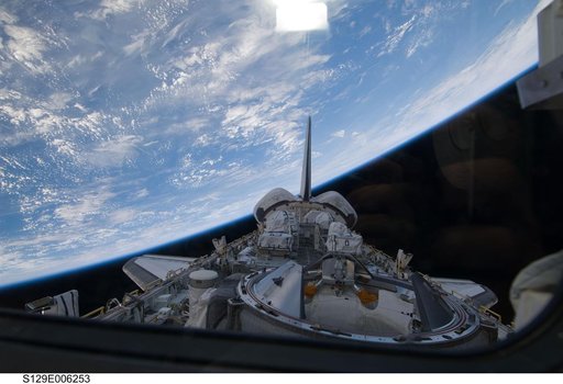 View of Atlantis' Payload Bay taken during the STS-129 Mission