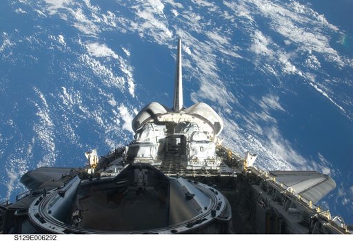 View of Atlantis' Payload Bay taken during the STS-129 Mission