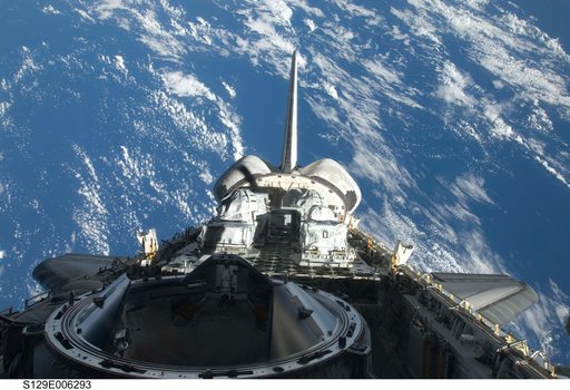 View of Atlantis' Payload Bay taken during the STS-129 Mission