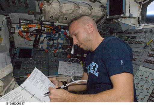View of MS4 Satcher working on the FD