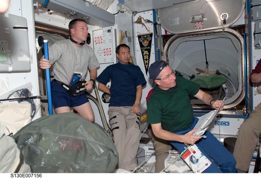 Crewmembers in Node 2