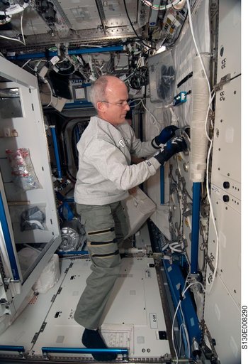 Williams in US Lab