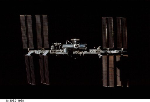 Overall View of ISS After STS-130 Undocking