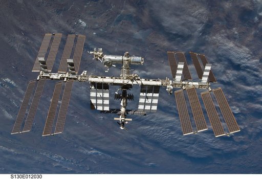 Overall View of ISS After STS-130 Undocking
