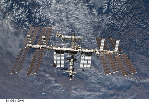 Overall View of ISS After STS-130 Undocking