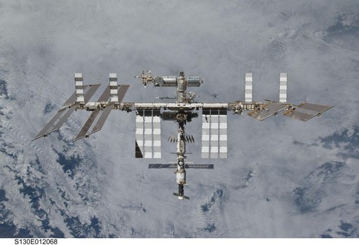 Overall View of ISS After STS-130 Undocking