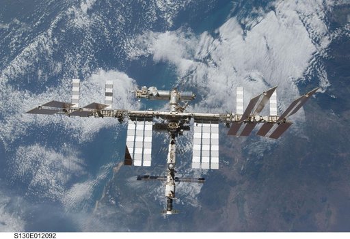 Overall View of ISS After STS-130 Undocking