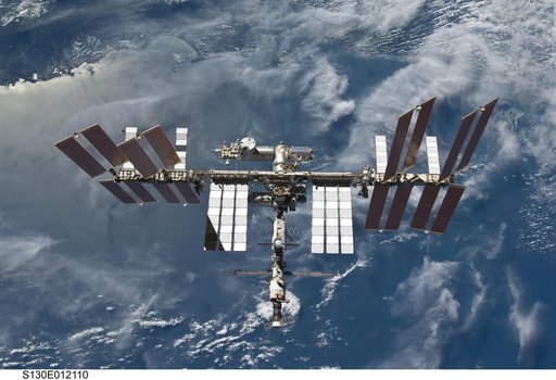 Overall View of ISS After STS-130 Undocking