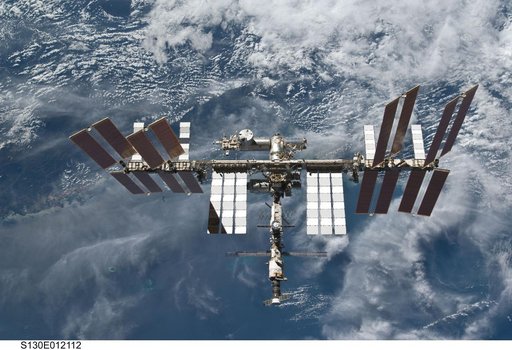 Overall View of ISS After STS-130 Undocking