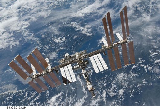 Overall View of ISS After STS-130 Undocking