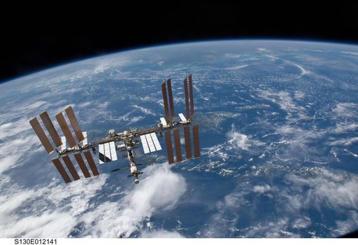 Overall View of ISS After STS-130 Undocking
