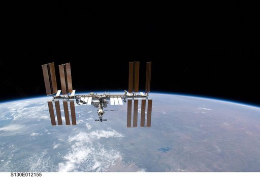 Overall View of ISS After STS-130 Undocking