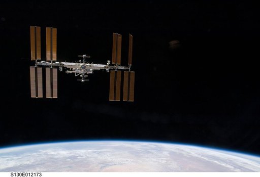 Overall View of ISS After STS-130 Undocking