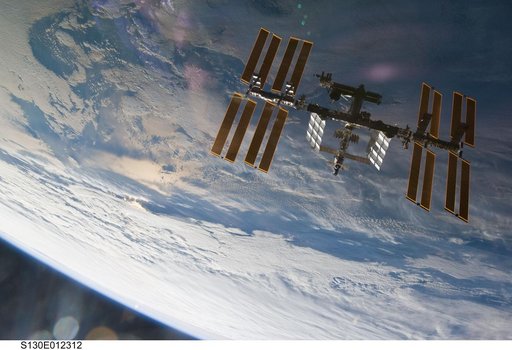 Overall View of ISS After STS-130 Undocking