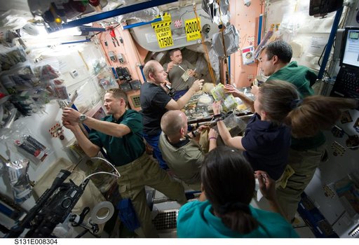 Crew Meal in Node 1 Unity