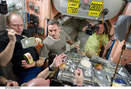 Crew Meal in Node 1 Unity