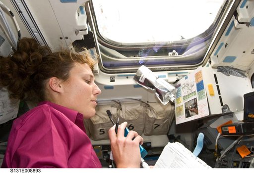 STS-131 EVA 2 IVA Support