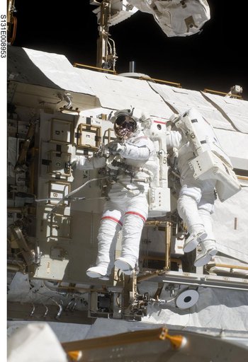 STS-131 EVA 2 S1 ATA Relocation OPS