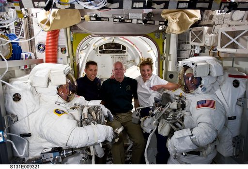 STS-131 EVA 3 Prep