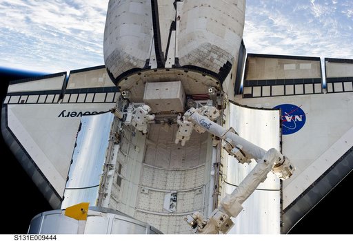 STS-131 EVA 3 PLB Setup and ATA LMC Install